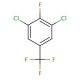 3,5-Dichloro-4-fluorobenzotrifluoride (CAS 77227-81-7) - chemical structure image