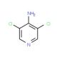 3,5-Dichloro-4-pyridine amine (CAS 22889-78-7) - chemical structure image
