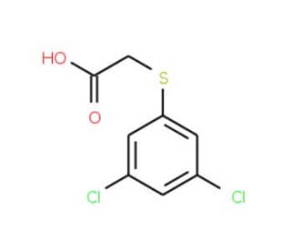3,5-Dichloro-phenylthioacetic acid - chemical structure image