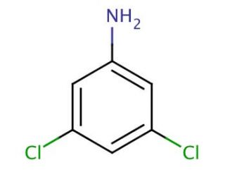 3,5-Dichloroaniline (CAS 626-43-7) - chemical structure image
