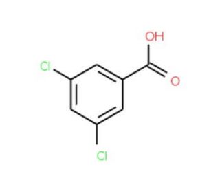 3,5-Dichlorobenzoic acid (CAS 51-36-5) - chemical structure image