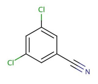 3,5-Dichlorobenzonitrile (CAS 6575-00-4) - chemical structure image