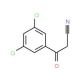 3,5-Dichlorobenzoylacetonitrile (CAS 69316-09-2) - chemical structure image