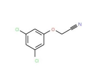 3,5-Dichlorophenoxyacetonitrile (CAS 103140-12-1) - chemical structure image