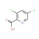3,5-Dichloropyridine-2-carboxylic acid (CAS 81719-53-1) - chemical structure image