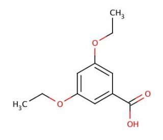 3,5-Diethoxybenzoic acid (CAS 124480-95-1) - chemical structure image