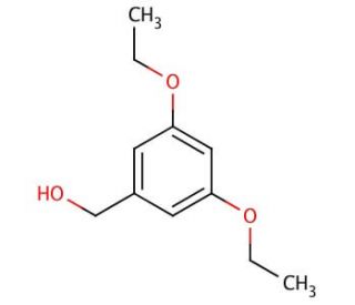 3,5-Diethoxybenzyl alcohol (CAS 198623-56-2) - chemical structure image