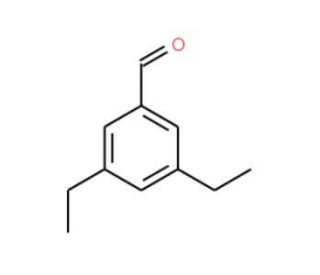 3,5-Diethylbenzaldehyde (CAS 81698-95-5) - chemical structure image