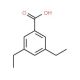 3,5-Diethylbenzoic acid (CAS 3854-90-8) - chemical structure image