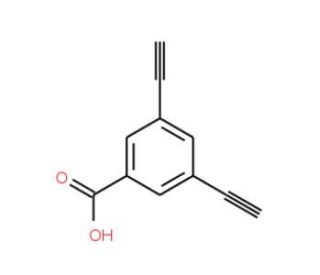 3,5-Diethynyl-benzoic acid (CAS 883106-26-1) - chemical structure image