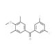 3,5-Difluoro-3′,5′-dimethyl-4′-methoxybenzophenone (CAS 844885-20-7) - chemical structure image