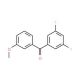 3,5-Difluoro-3′-methoxybenzophenone - chemical structure image