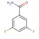 3,5-Difluorobenzamide (CAS 132980-99-5) - chemical structure image