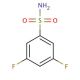 3,5-Difluorobenzenesulfonamide (CAS 140480-89-3) - chemical structure image
