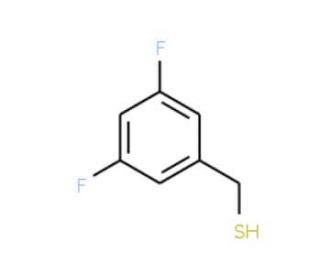 3,5-Difluorobenzyl mercaptan (CAS 358358-66-4) - chemical structure image