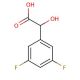 3,5-Difluoromandelic acid (CAS 132741-31-2) - chemical structure image