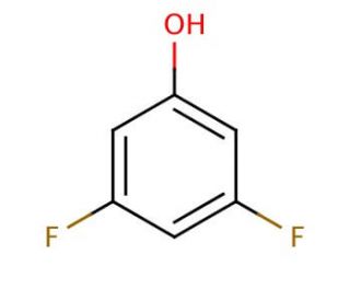 3,5-Difluorophenol (CAS 2713-34-0) - chemical structure image