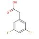 3,5-Difluorophenylacetic acid (CAS 105184-38-1) - chemical structure image