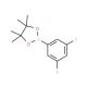 3,5-Difluorophenylboronic acid, pinacol ester (CAS 863868-36-4) - chemical structure image