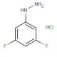 3,5-Difluorophenylhydrazine hydrochloride (CAS 134993-88-7) - chemical structure image