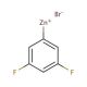 3,5-Difluorophenylzinc bromide solution (CAS 307531-85-7) - chemical structure image