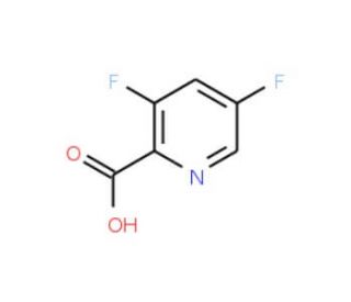 3,5-Difluoropyridine-2-carboxylic acid (CAS 745784-04-7) - chemical structure image