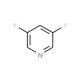 3,5-Difluoropyridine (CAS 71902-33-5) - chemical structure image