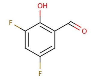 3,5-Difluorosalicylaldehyde (CAS 63954-77-8) - chemical structure image