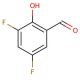 3,5-Difluorosalicylaldehyde (CAS 63954-77-8) - chemical structure image
