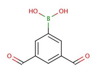 3,5-Diformylphenylboronic acid (CAS 480424-62-2) - chemical structure image