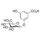3,5-Dihydroxybenzoic acid 3-O-β-D-glucuronide - chemical structure image