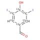 3,5-Diiodo-4-hydroxybenzaldehyde-13C6 - chemical structure image