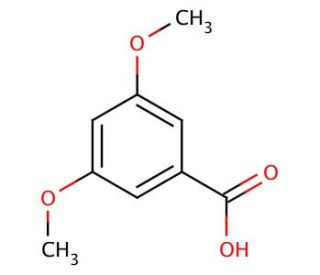 3,5-Dimethoxybenzoic acid (CAS 1132-21-4) - chemical structure image