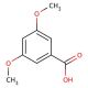 3,5-Dimethoxybenzoic acid 的分子结构, CAS编号: 1132-21-4 3,5-Dimethoxybenzoic acid (CAS 1132-21-4) - chemical structure image