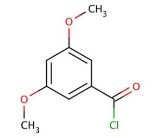 3,5-Dimethoxybenzoyl chloride (CAS 17213-57-9) - chemical structure image