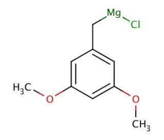 3,5-Dimethoxybenzylmagnesium chloride solution (CAS 135808-66-1) - chemical structure image