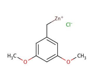 3,5-Dimethoxybenzylzinc chloride solution (CAS 352530-33-7) - chemical structure image