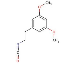 3,5-Dimethoxyphenethyl isocyanate (CAS 480439-01-8) - chemical structure image