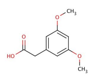 (3,5-Dimethoxyphenyl)acetic acid (CAS 4670-10-4) - chemical structure image