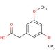 (3,5-Dimethoxyphenyl)acetic acid (CAS 4670-10-4) - chemical structure image