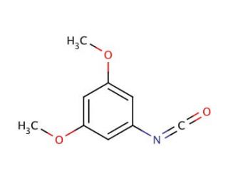 3,5-Dimethoxyphenyl isocyanate (CAS 54132-76-2) - chemical structure image