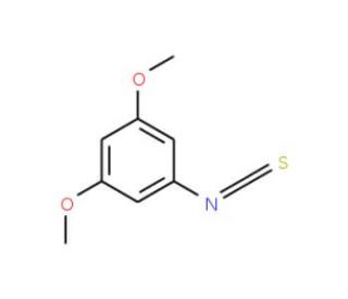 3,5-Dimethoxyphenyl isothiocyanate (CAS 104968-58-3) - chemical structure image
