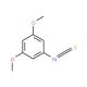 3,5-Dimethoxyphenyl isothiocyanate (CAS 104968-58-3) - chemical structure image
