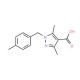 3,5-dimethyl-1-(4-methylbenzyl)-1H-pyrazole-4-carboxylic acid - chemical structure image