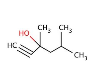 3,5-Dimethyl-1-hexyn-3-ol (CAS 107-54-0) - chemical structure image