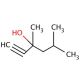 3,5-Dimethyl-1-hexyn-3-ol (CAS 107-54-0) - chemical structure image