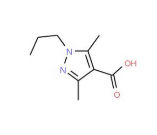3,5-Dimethyl-1-propyl-1H-pyrazole-4-carboxylic acid - chemical structure image