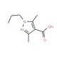 3,5-Dimethyl-1-propyl-1H-pyrazole-4-carboxylic acid - chemical structure image