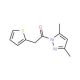 3,5-dimethyl-1-(thien-2-ylacetyl)-1H-pyrazole - chemical structure image