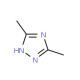 3,5-dimethyl-1H-1,2,4-triazole (CAS 7343-34-2) - chemical structure image